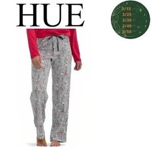 HUE High Rise High Rise Modern Pajama Pants~Small